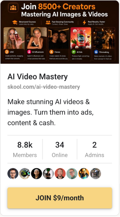 AI Video Mastery community profile